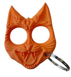 Evil Cat Self-Defense Keychain Weapon - Orange