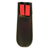 2 Piece Throwing Knife Red Color Biohazard