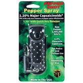 Pepper Shot Pepper Spray Soft Case Rhinestone - .5 oz (1.2% MC)