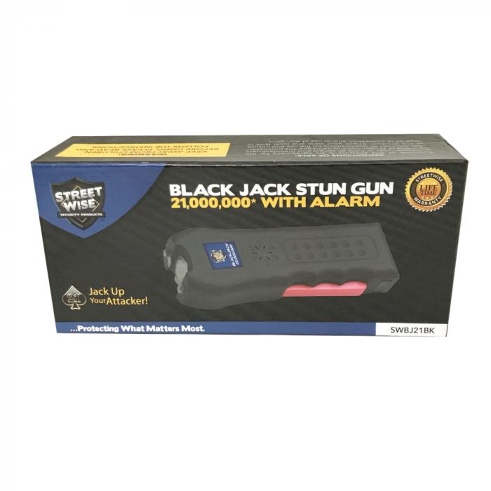 Streetwise Black Jack 21,000,000 Stun Gun