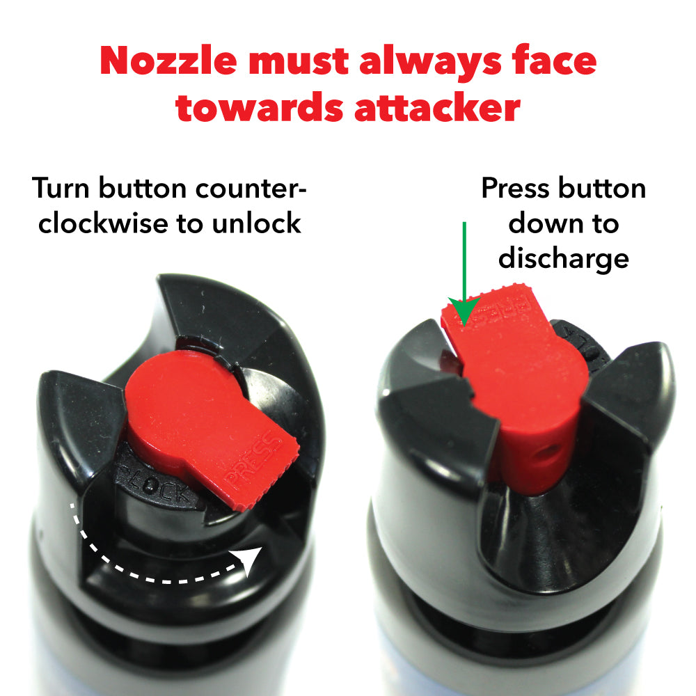 Streetwise 18 Pepper Spray Twist Lock (1.19% MC)