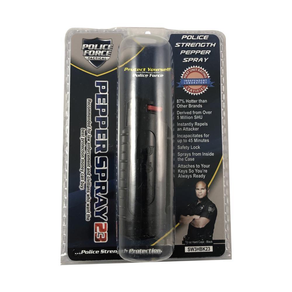 Police Force 23 Pepper Spray Keychain Twist Lock