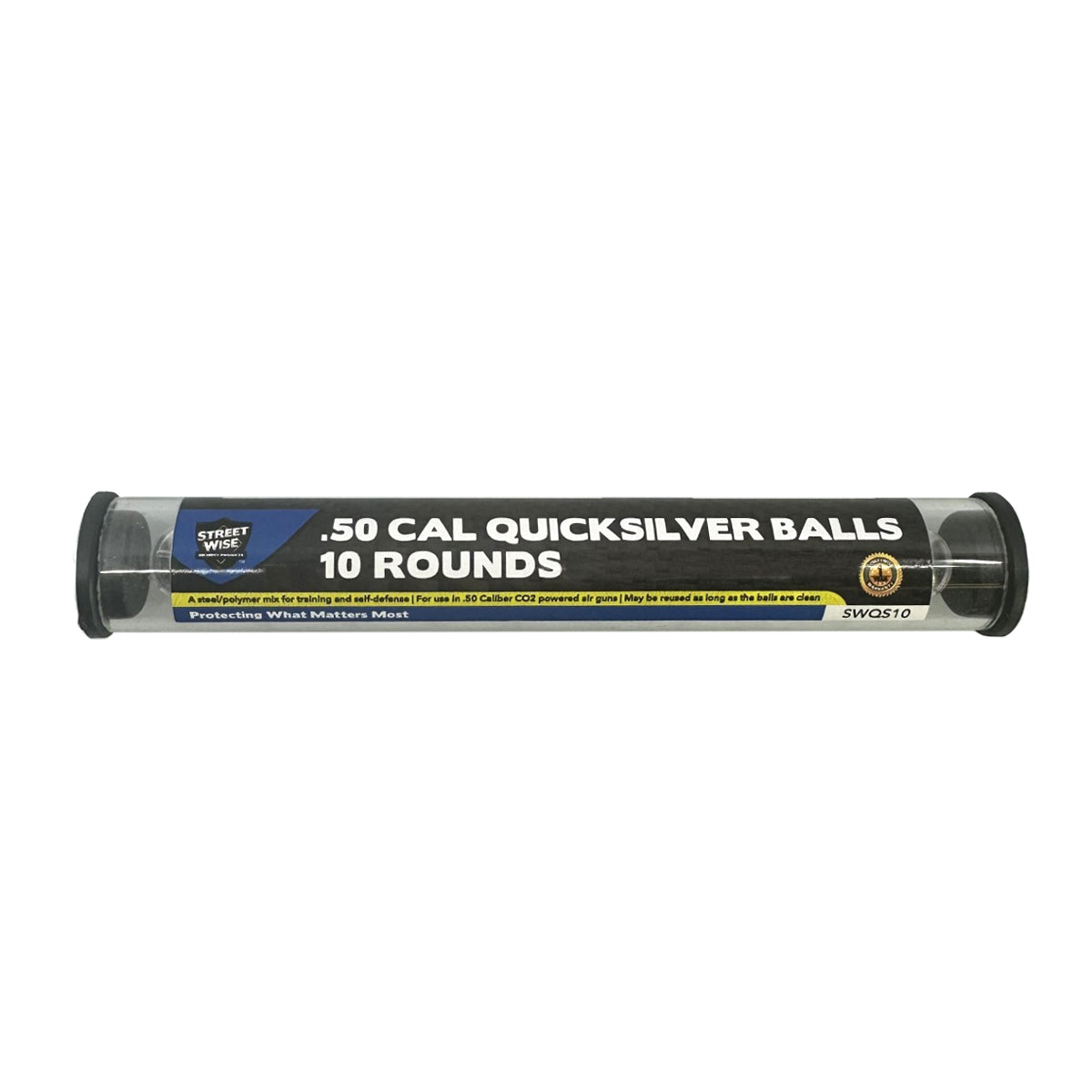 Streetwise .50 Cal Quicksilver Balls 10 Rounds
