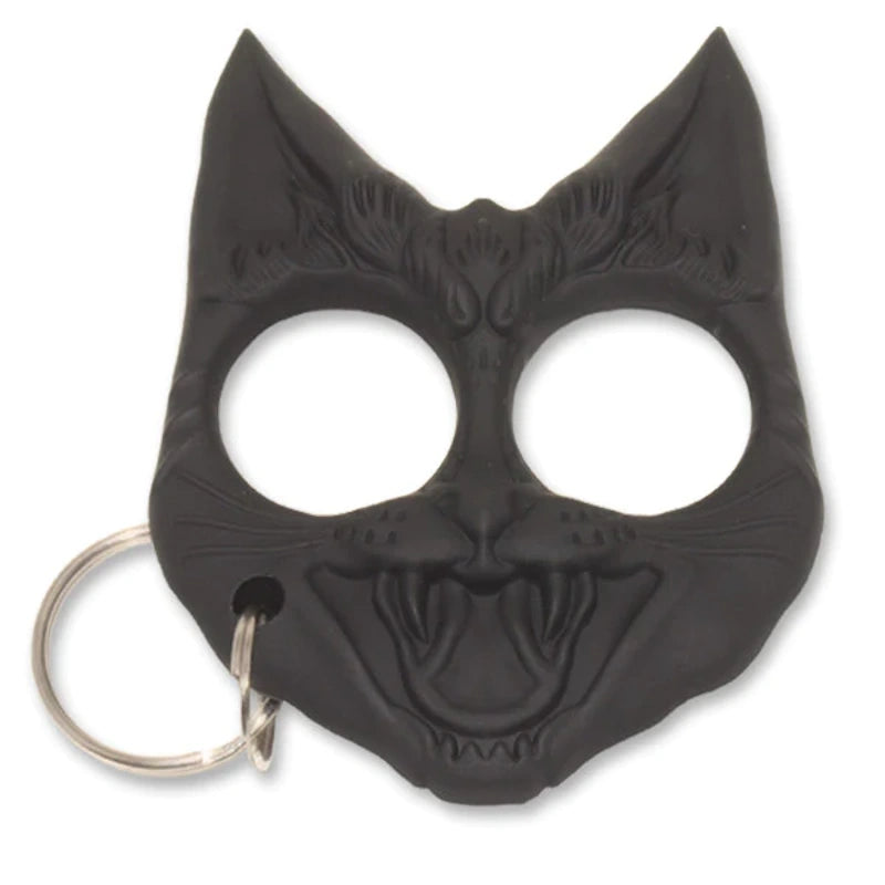 Evil Cat Self-Defense Keychain Weapon - Black
