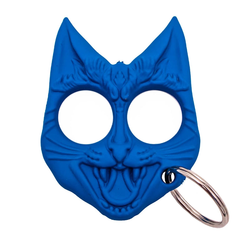 Evil Cat Self-Defense Keychain Weapon - Blue