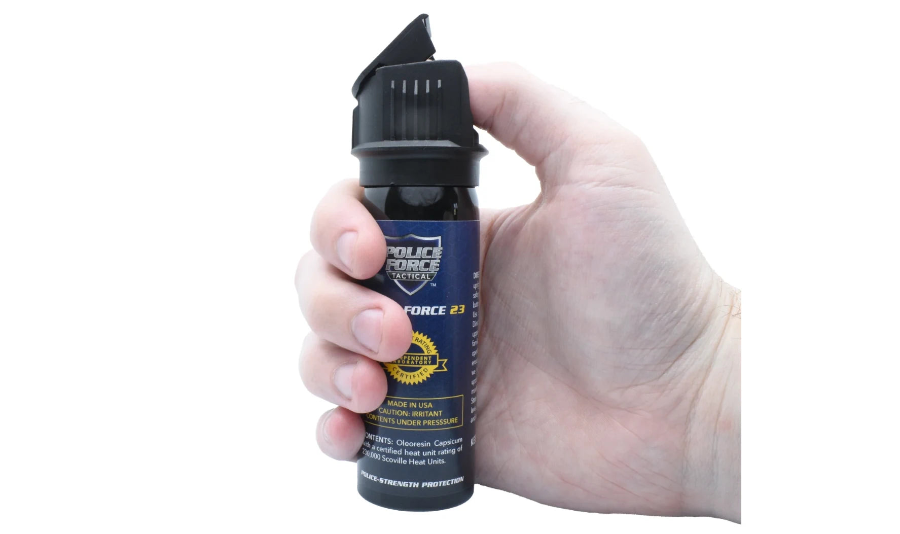 Police Force 23 Police Strength Pepper Spray Flip Top - (1.47% MC)