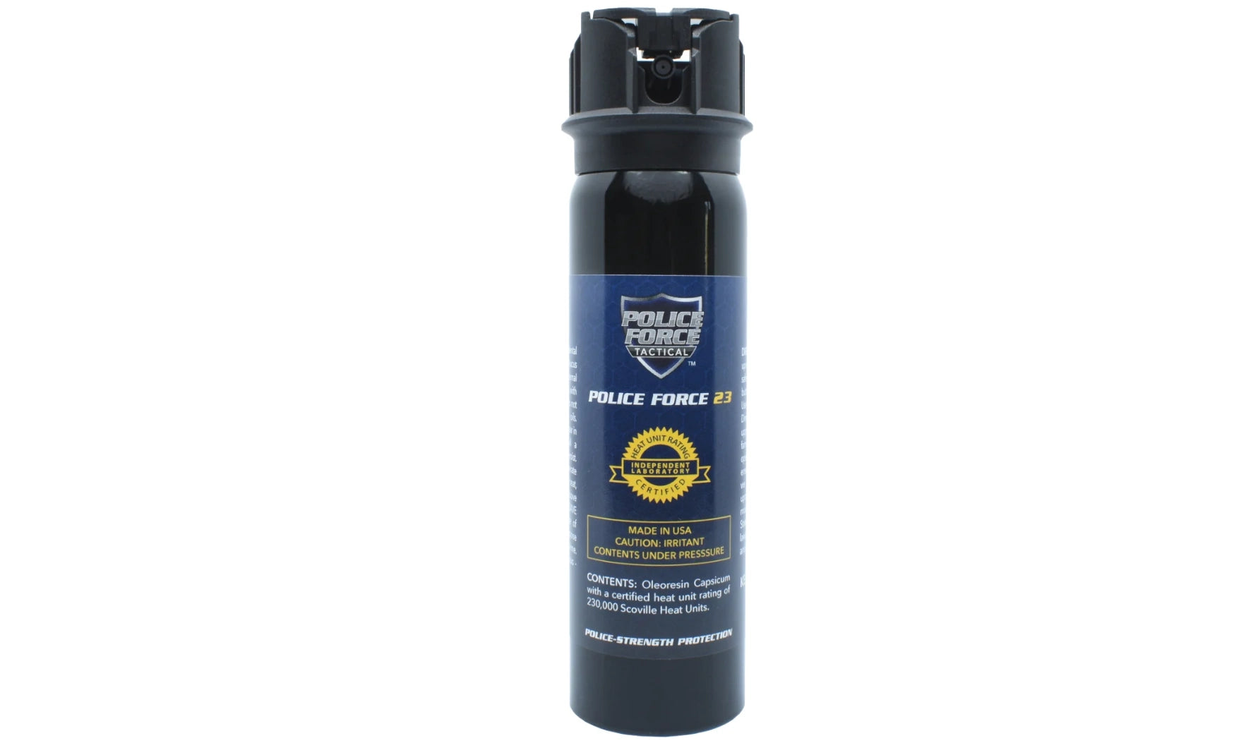 Police Force 23 Police Strength Pepper Spray Flip Top - (1.47% MC)