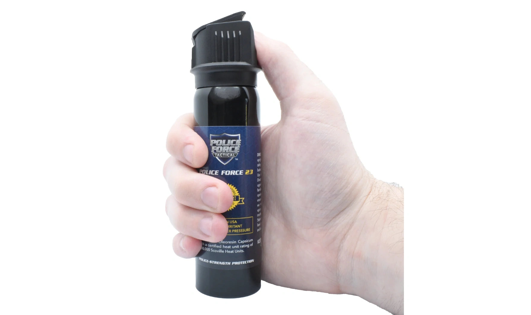 Police Force 23 Police Strength Pepper Spray Flip Top - (1.47% MC)