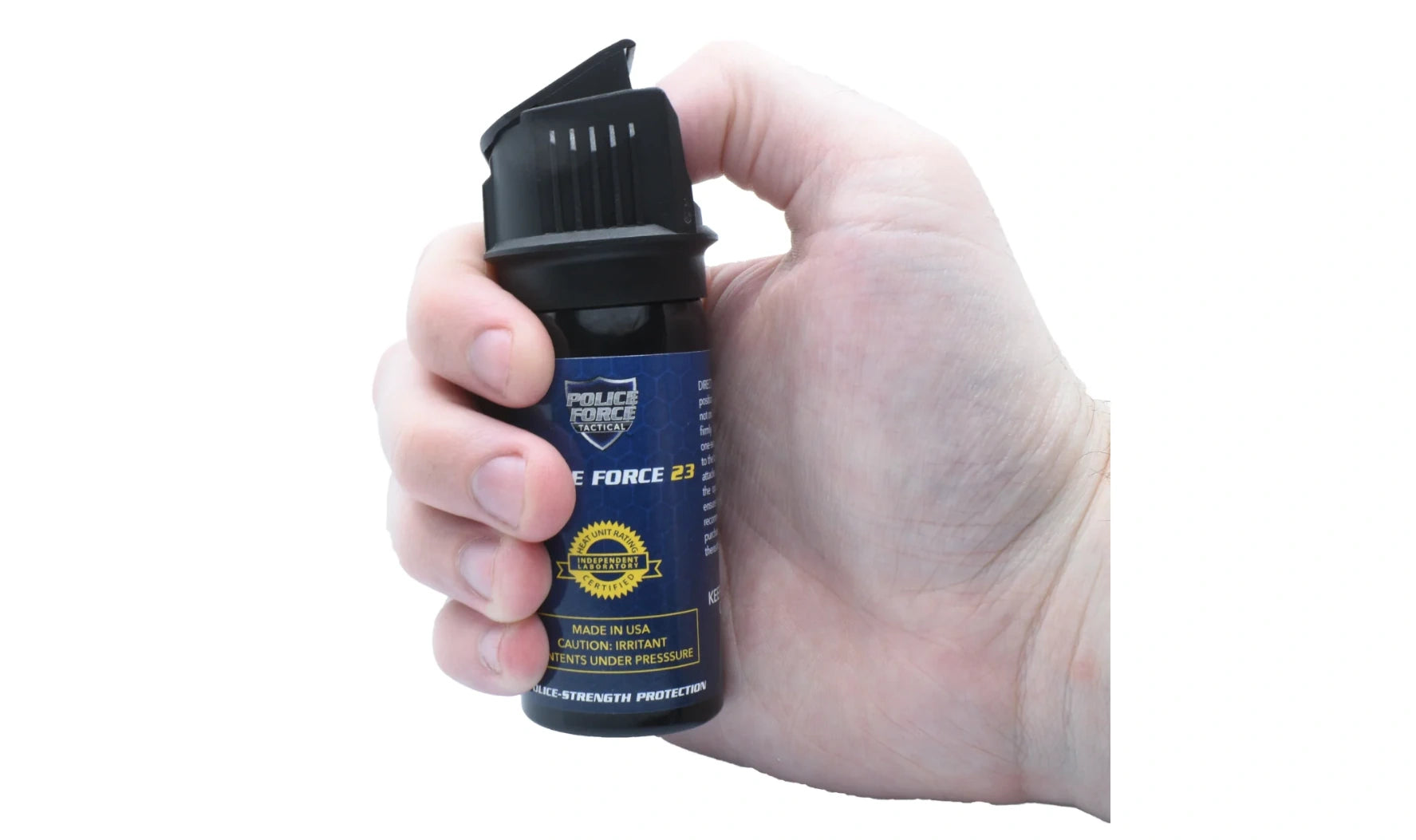 Police Force 23 Police Strength Pepper Spray Flip Top - (1.47% MC)