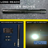 Police Force Tactical Metal Stun Baton 12 MV