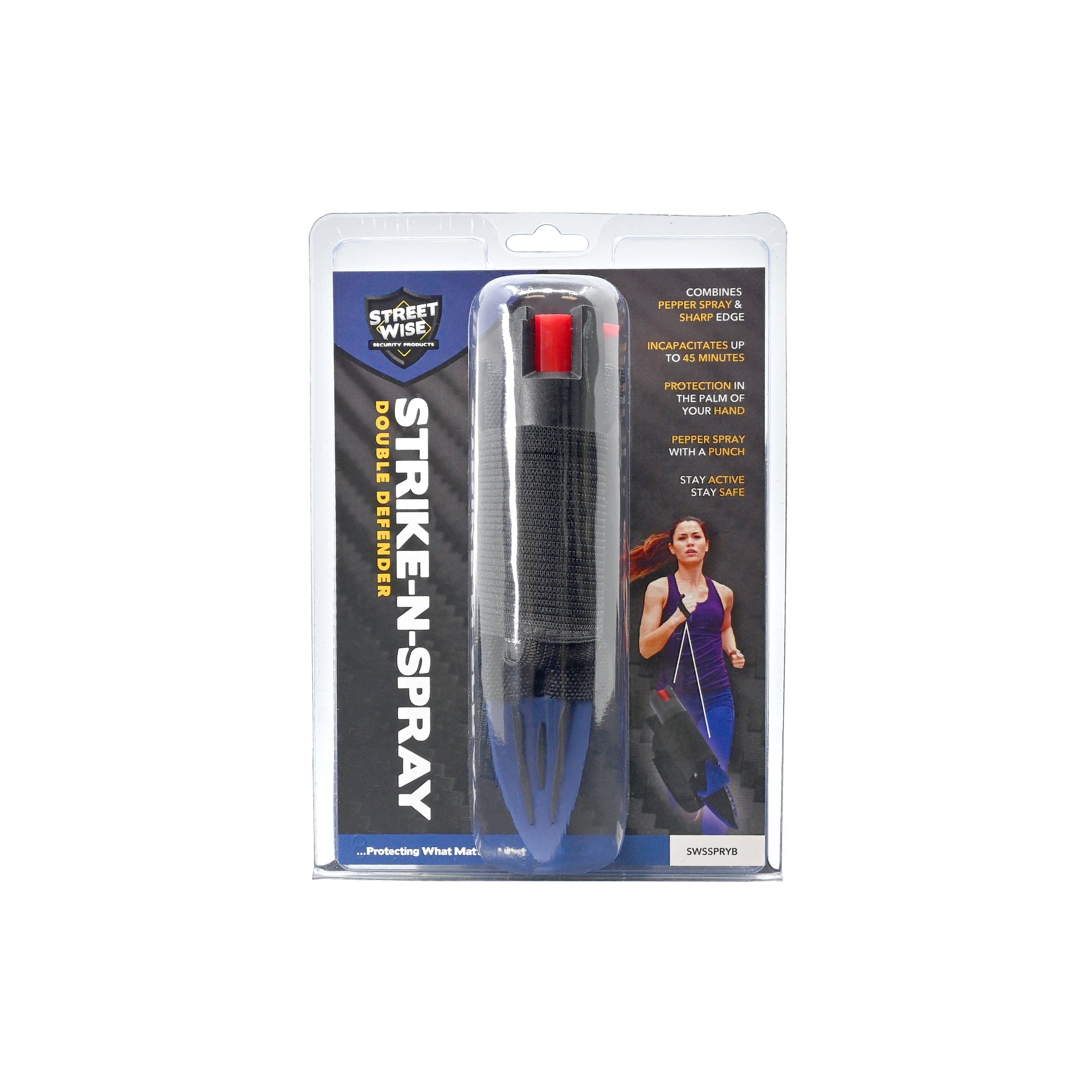 Streetwise Strike-n-Spray Double Defender Pepper Spray