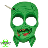 Zombie Skull Keychain Weapon - Green