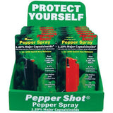 Pepper Shot Wholesale Pepper Spray Hard Case - Case of 12 (1.2% MC)