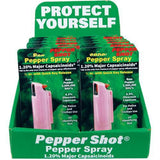 Pepper Shot Wholesale Pepper Spray Hard Case - Case of 12 (1.2% MC)