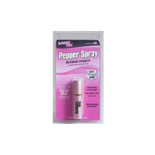 Sabre Pepper Spray Disguised Lipstick - Pink