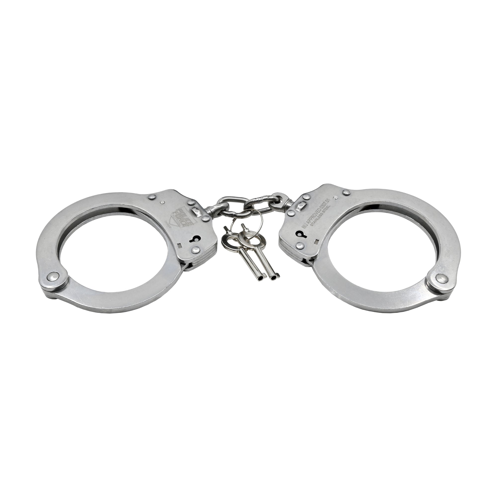 Stainless Steel NIJ Handcuffs - Cutting Edge Products Inc