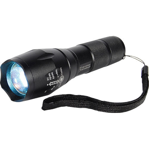 Safety Technology 3000 Lumens Led Self Defense Zoomable Flashlight