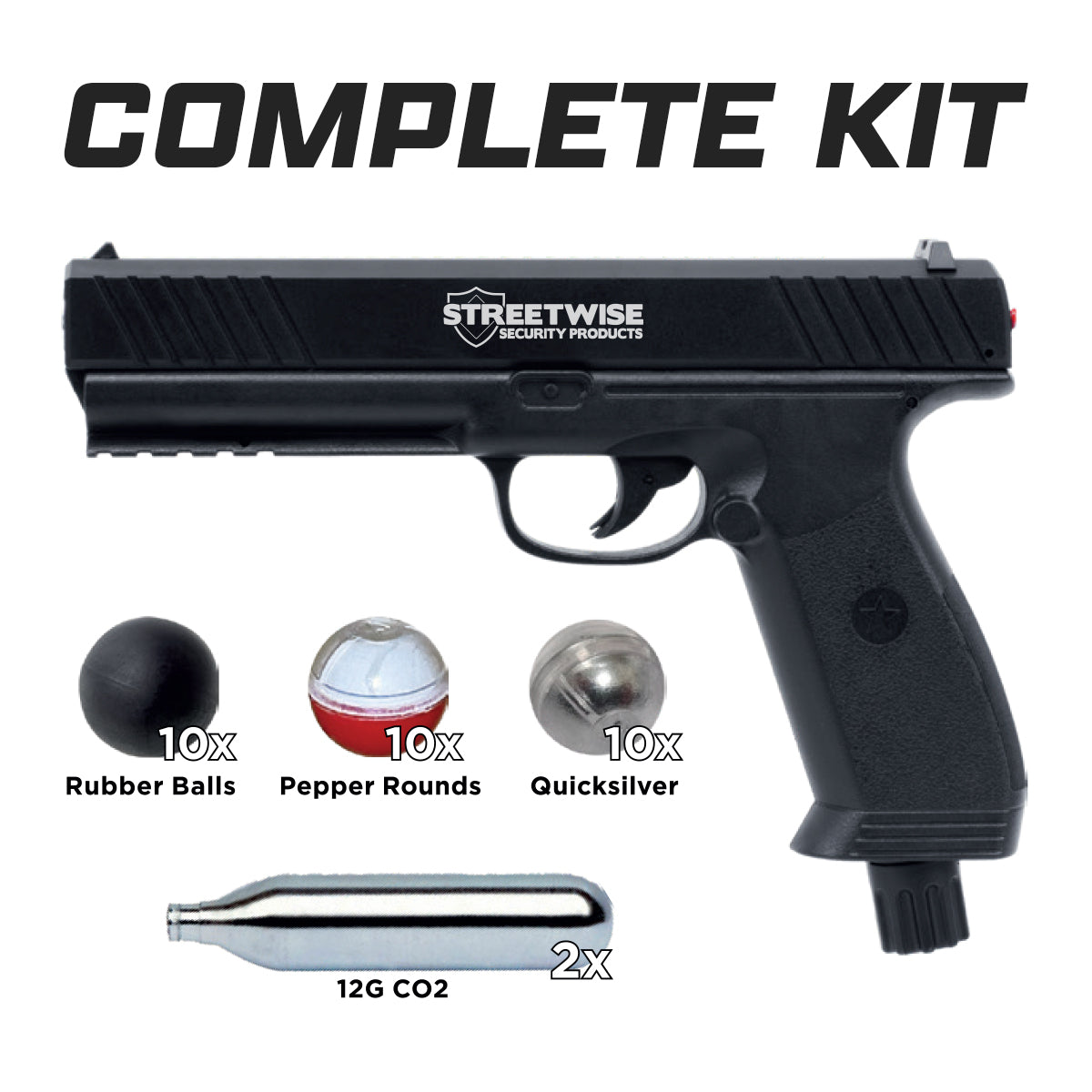 Remote Control Papper Gun Streetwise Pepper Spray Gun (Launcher Only) – Guardian Self Defense