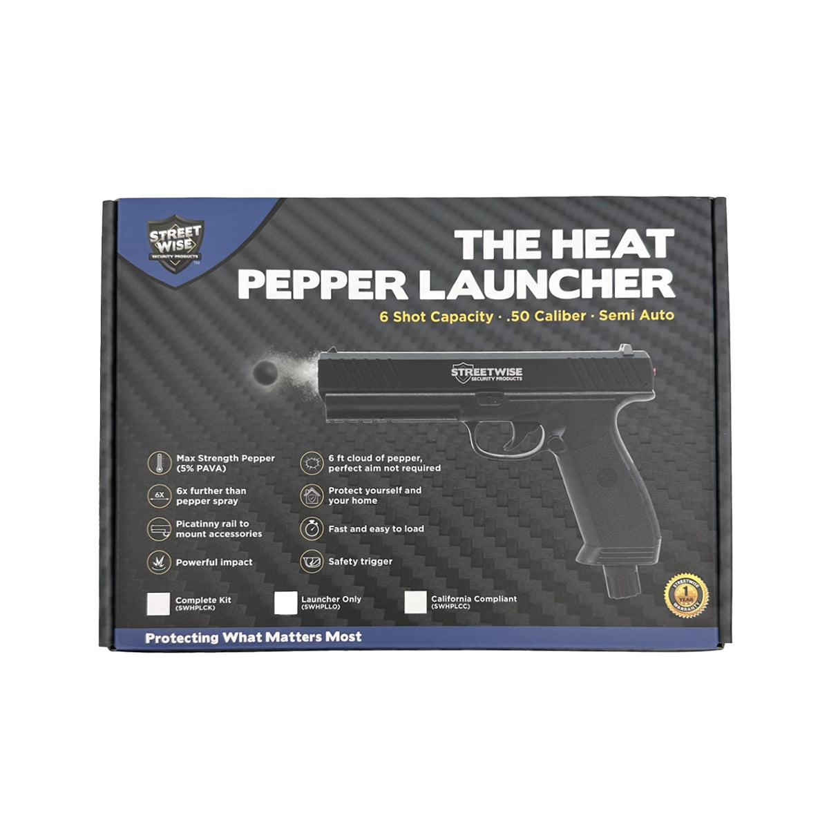 Streetwise Pepper Spray Gun (Launcher Only)