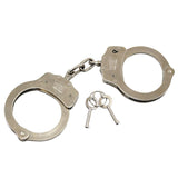 Nickel-plated Steel Handcuffs - Cutting Edge Products Inc