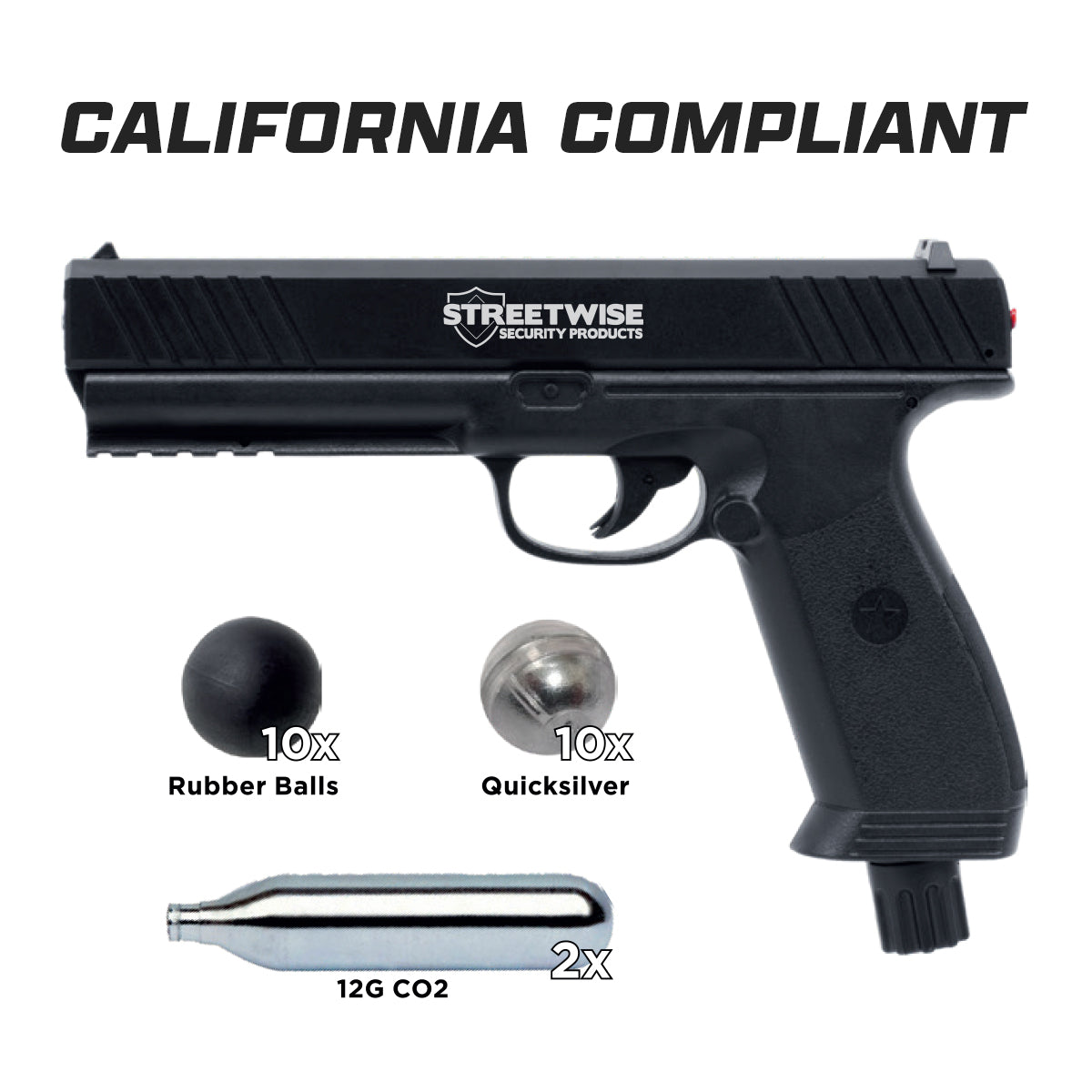 Streetwise Pepper Spray Gun (Launcher Only)