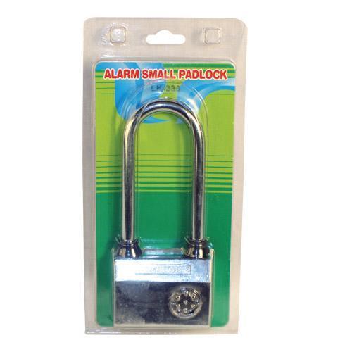 Alarmed Padlock - Guardian Self Defense
