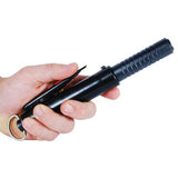Automatic Expandable 20.5" Steel Baton Black Handle
