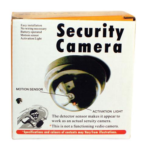 Dummy Dome Camera With Flashing LED
