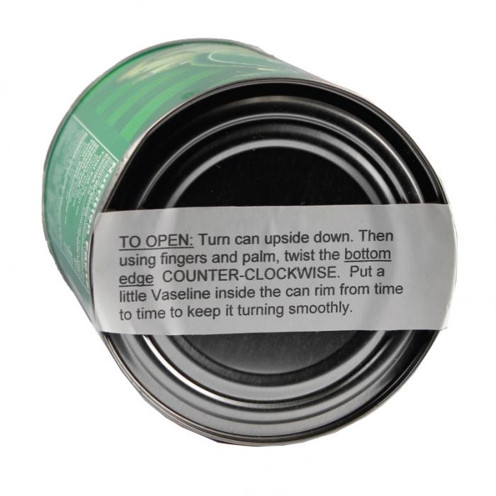 Green Bean Stash Can Diversion Safe