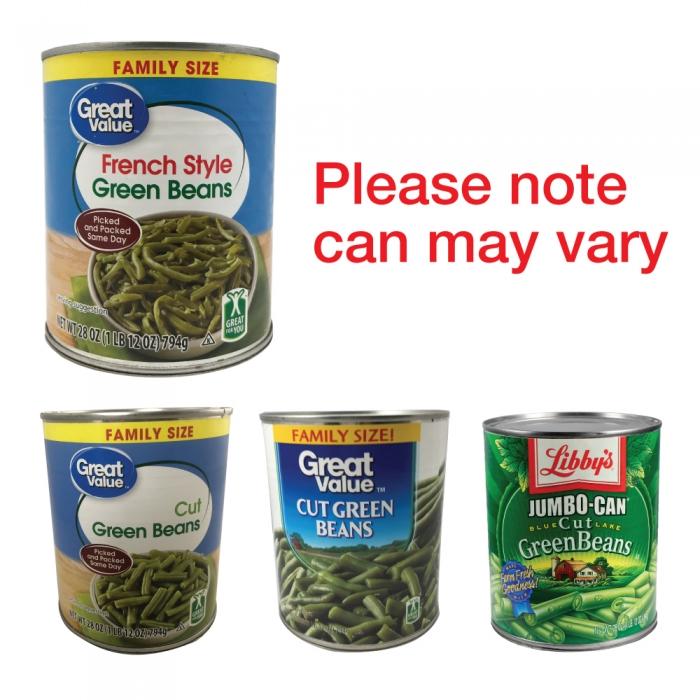 Green Bean Stash Can Diversion Safe