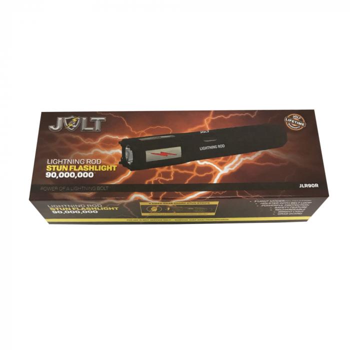 Jolt Lightning Rod Stun Gun Flashlight 90,000,000