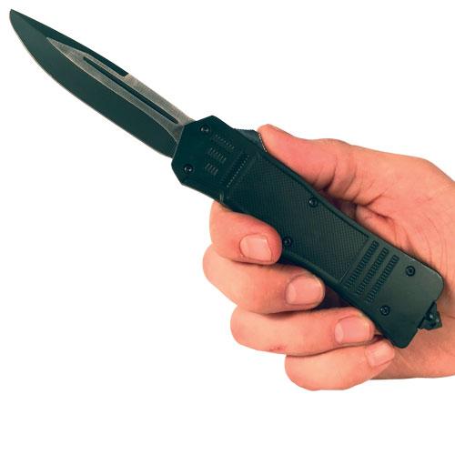 Otf(out The Front) Automatic Heavy Duty Knife Single Edge Blade