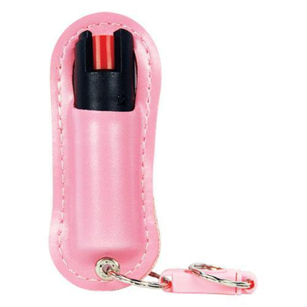 Pepper Shot Pepper Spray Halo Keychain - .5 oz (1.2% MC) - Guardian Self Defense