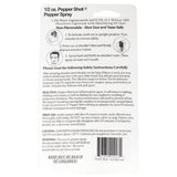 Pepper Shot Pepper Spray Hard Case Keychain - .5 oz (1.2% MC)