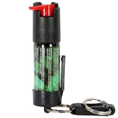 Pepper Shot Pepper Spray Quick Release Keychain - .5 oz (1.2% MC)