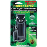 Pepper Shot Pepper Spray Soft Case Keychain - .5 oz (1.2% MC)