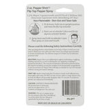 Pepper Shot Pepper Spray Flip Top Stream - 2 oz (1.2% MC)