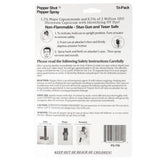Pepper Shot Pepper Spray Tri-Pack - (1.2% MC)