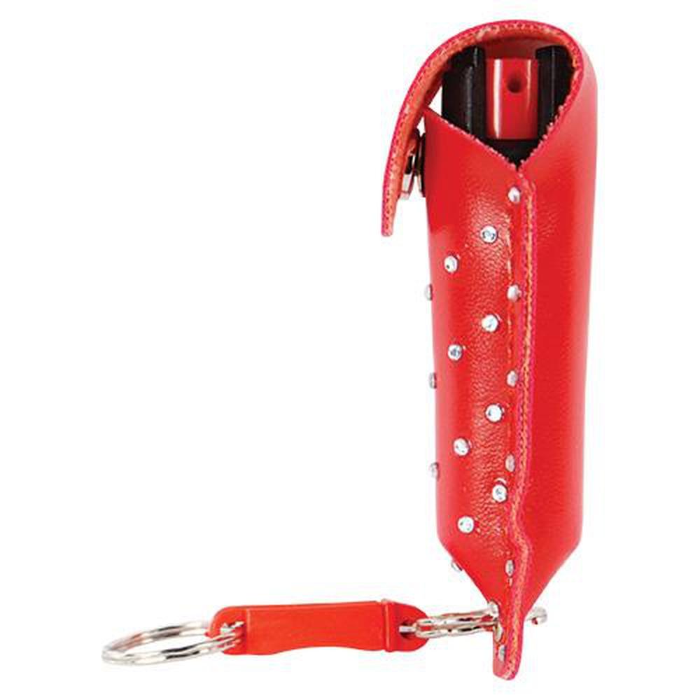 Pepper Shot Pepper Spray Soft Case Rhinestone - .5 oz (1.2% MC)