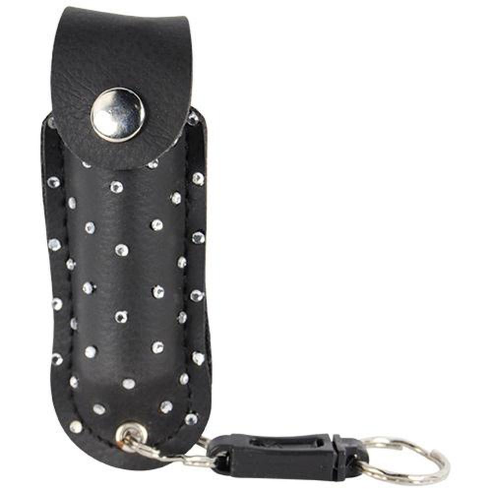 Pepper Shot Pepper Spray Soft Case Rhinestone - .5 oz (1.2% MC)