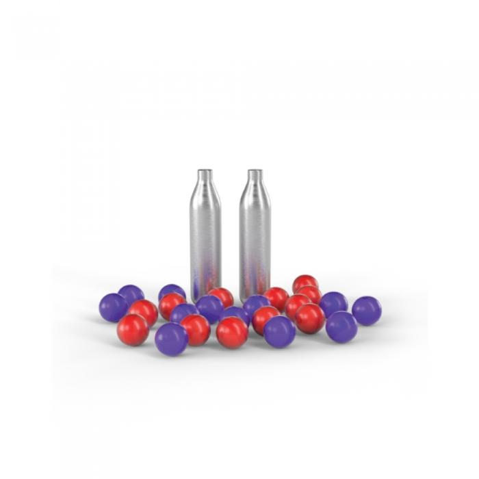 PepperBall TCP Round Refill Kit w/CO2 Cartridges
