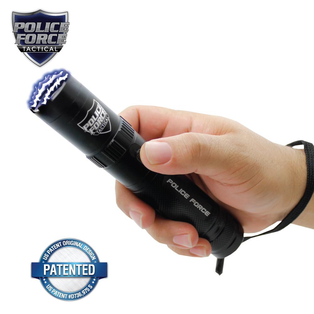 Police Flashlight Mini Police Force Mini Tactical Stun Flashlight 9.2 Million Volts – Guardian ...