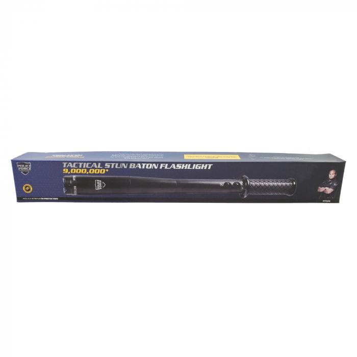 Police Force Tactical Stun Baton Flashlight 9,000,000