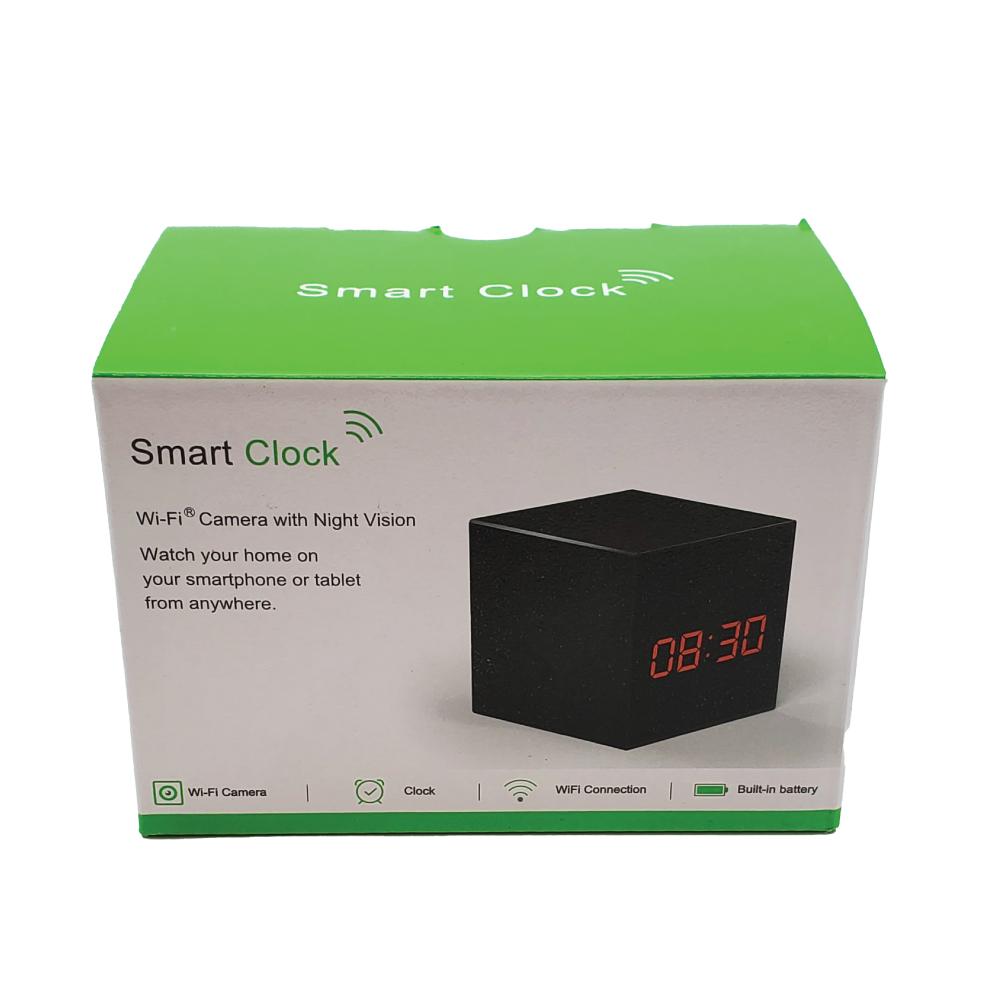 Smart Cube Clock Hidden Camera with WiFi DVR