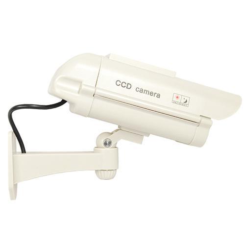 Solar Powered Dummy Camera White - Guardian Self Defense