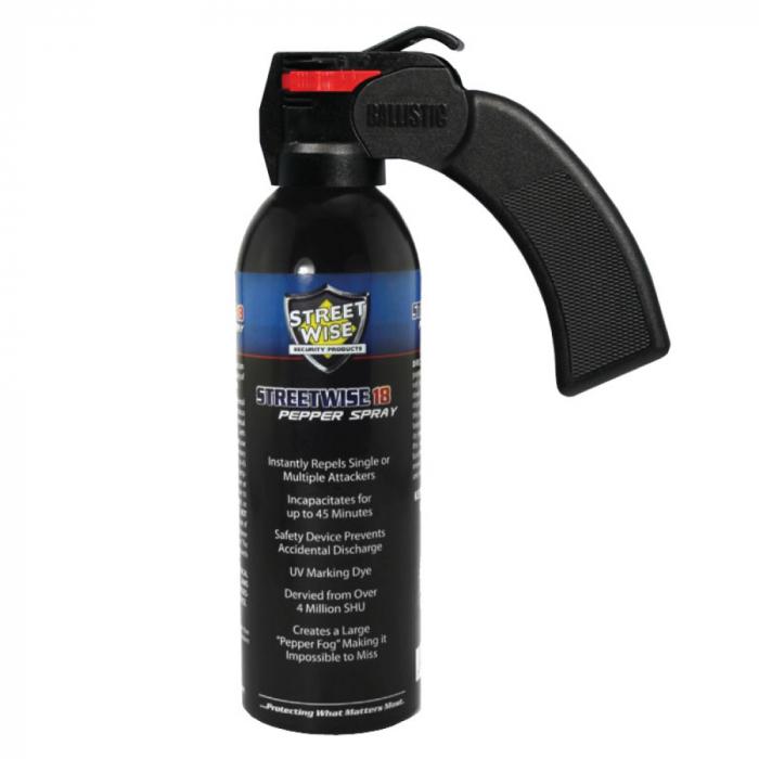 Streetwise 18 Pepper Spray Pistol Grip - 16 oz (1.19% MC)