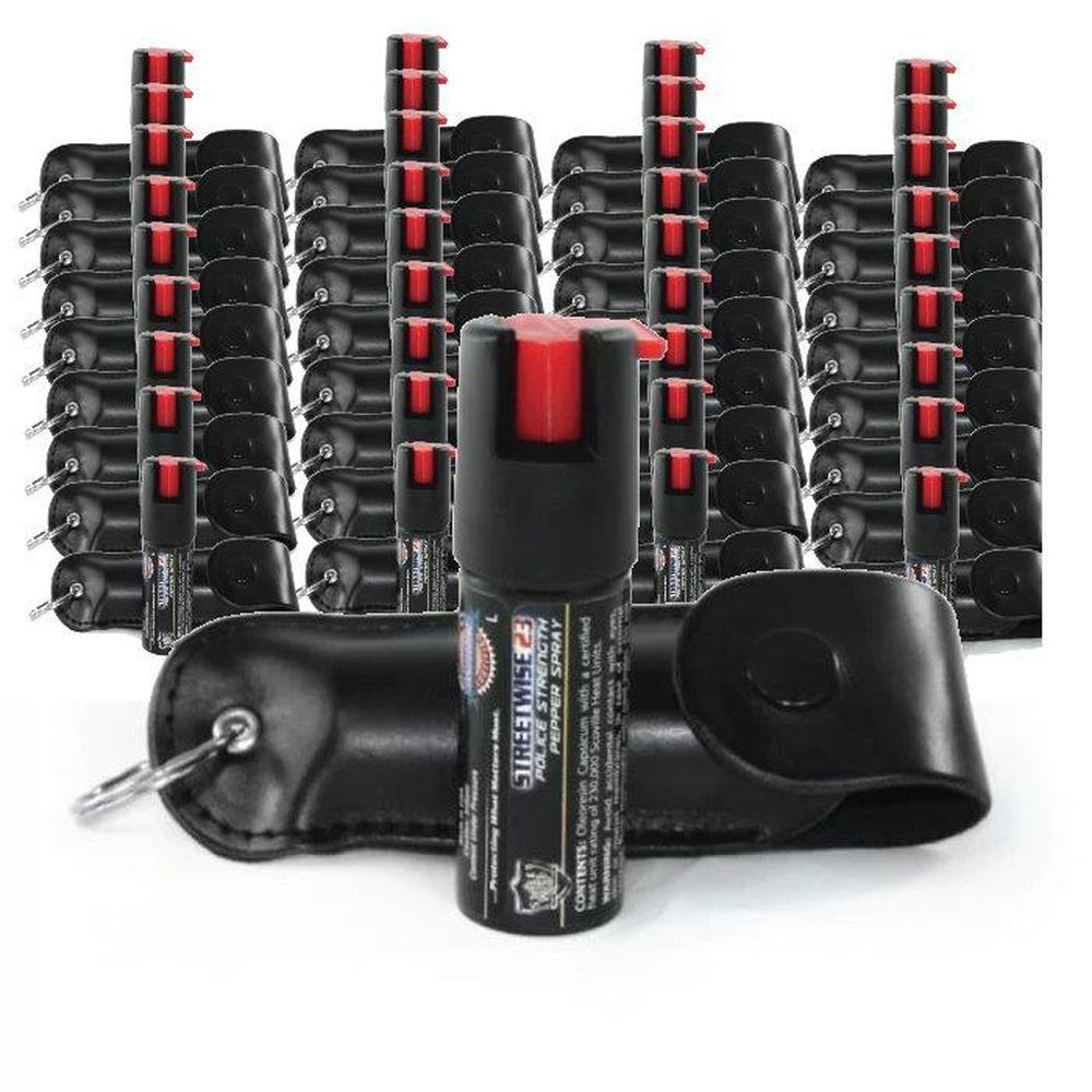 Streetwise 23 Police Strength Wholesale Pepper Spray - Case of 125 (1.47% MC)