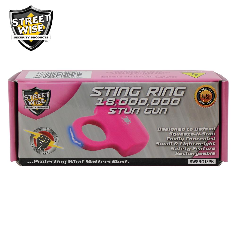 Streetwise Sting Ring 18,000,000 Stun Gun