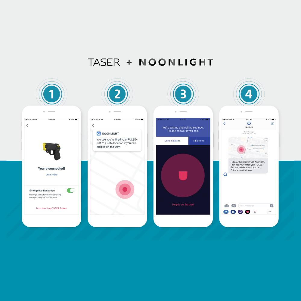 TASER Pulse+ Emergency Response App
