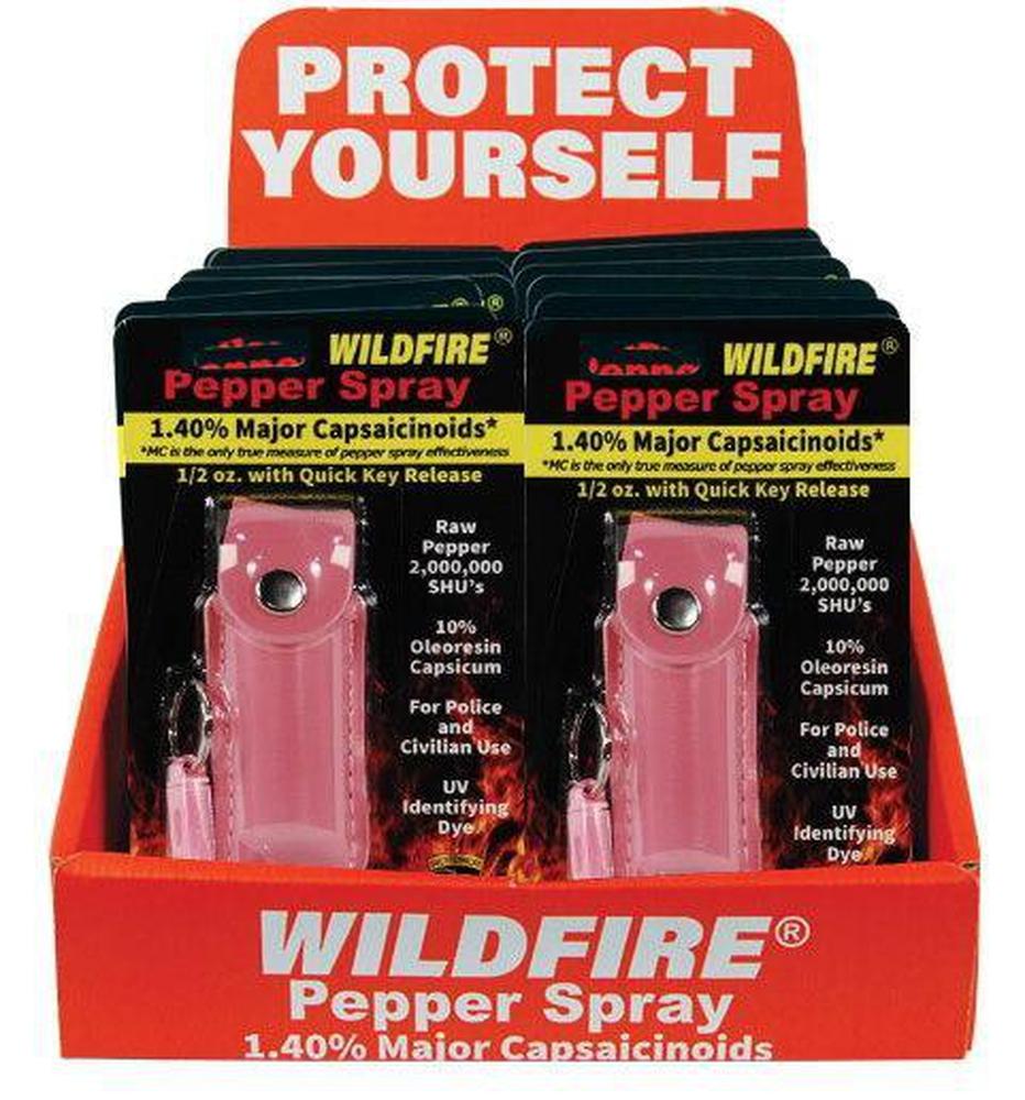 Wildfire Wholesale Pepper Spray Soft Case - Case of 12 (1.4% MC)
